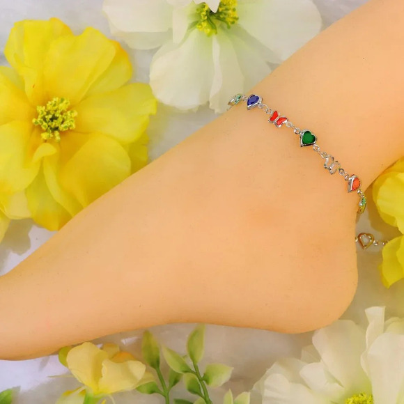 "New Beautiful Design Anklet for Women/Girls, Gift, A516 - Picture 6 of 10